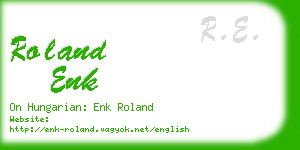 roland enk business card